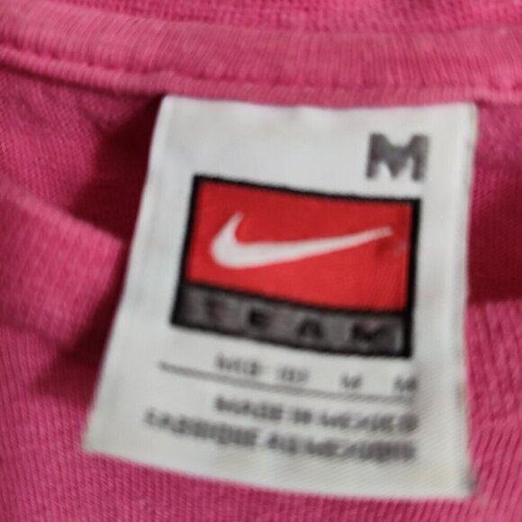 Ladies SZ M Nike Pink Cleveland Indians T-Shirt - Picture 4 of 4